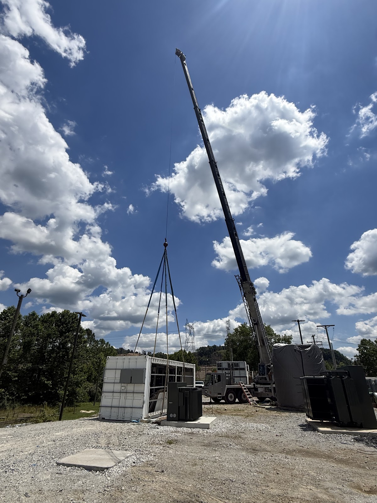 Canal Crane and Hauling project 20