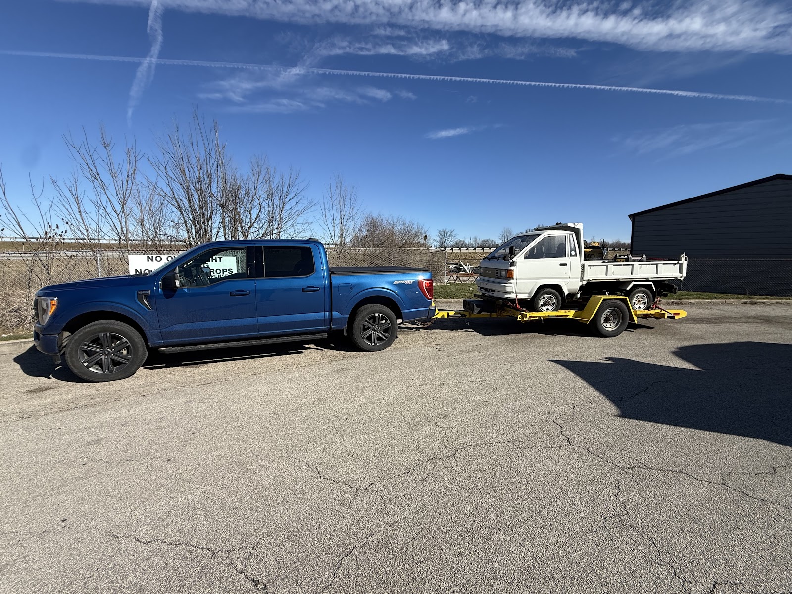 Canal Crane and Hauling project 14