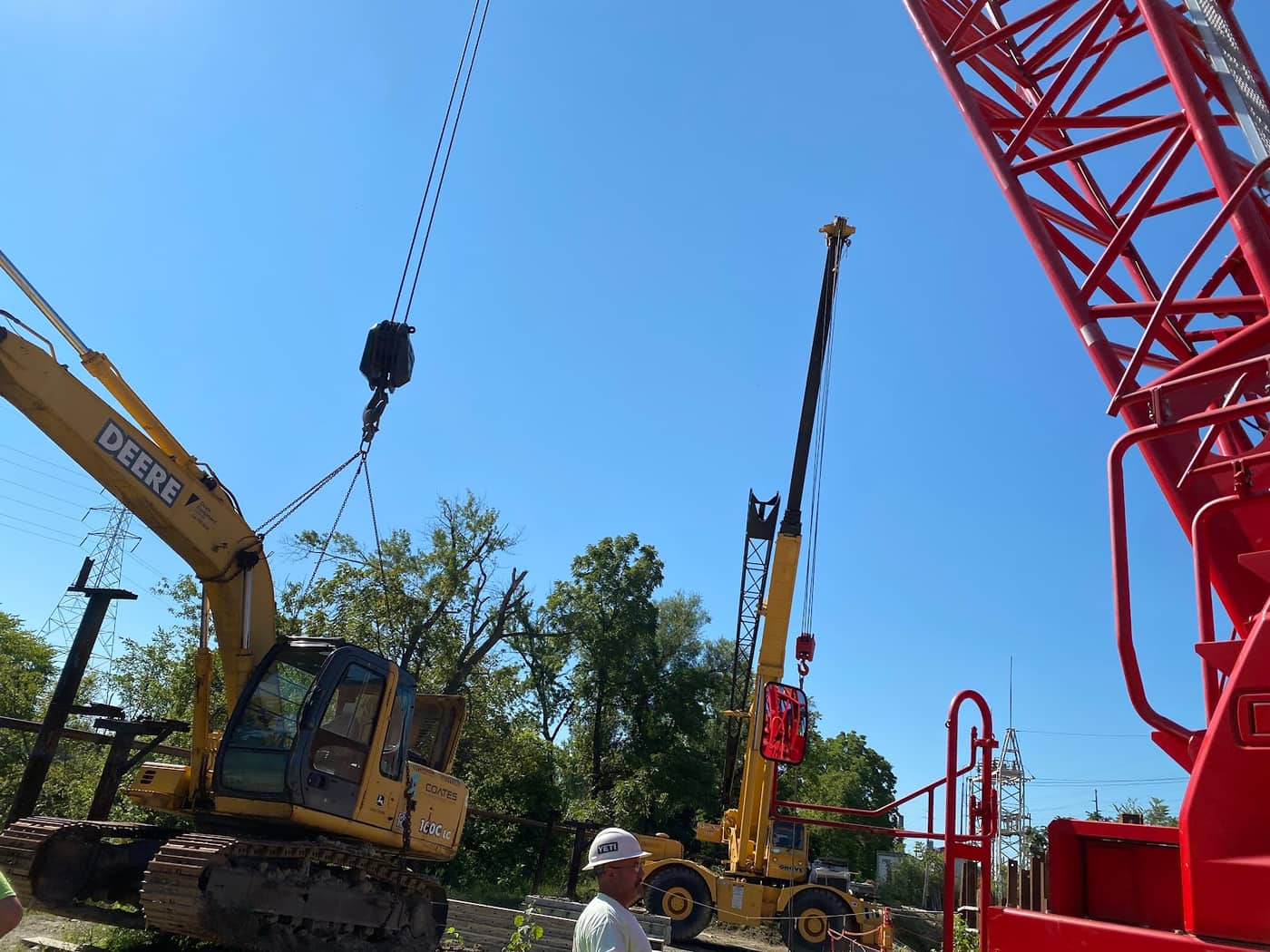 Canal Crane and Hauling project 06