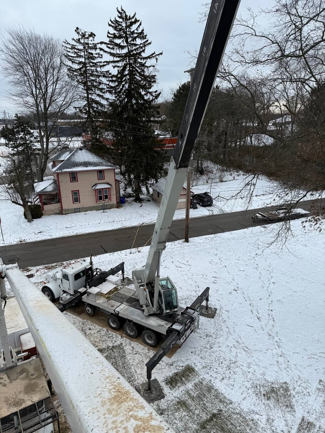Canal Crane and Hauling project 09