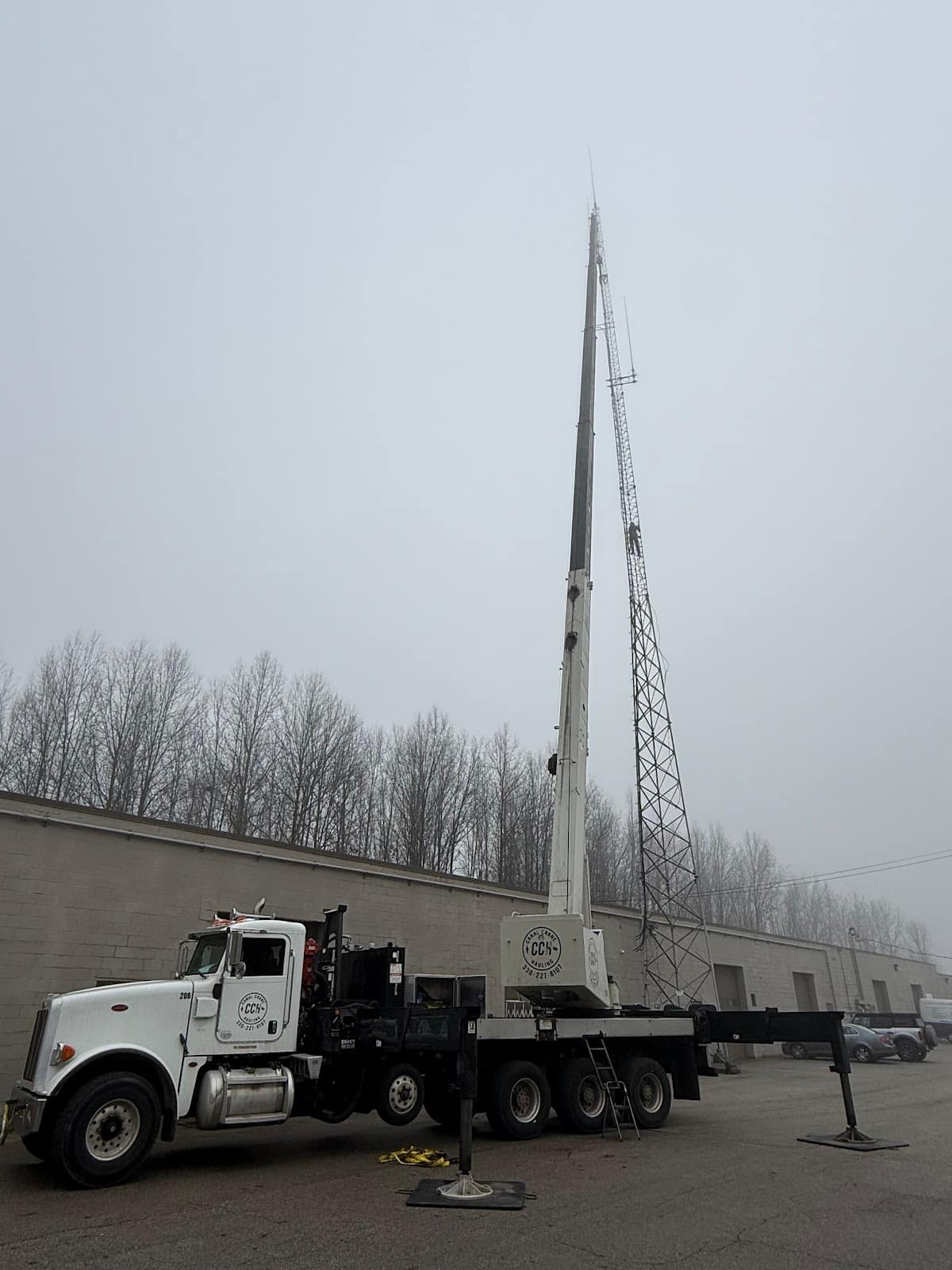Canal Crane and Hauling project 12